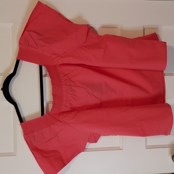 Rails Sonora Coral Square Neck Blouse - Picture 12 of 14